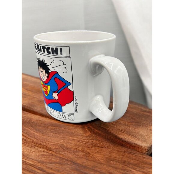 Vintage Super B... Coffee Mug Sarah Christine Papel From the planet of PMS - Picture 4 of 6